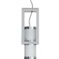 Cylinder White minimal and modern industrial style chandelier