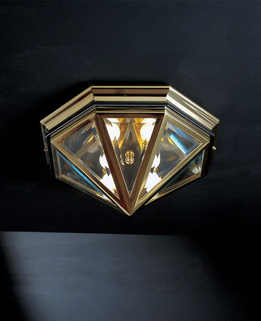 Superclassic - Octagonal ceiling light with 4 lights