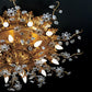 Superclassic - потолочный светильник Feuille с 18 лампами