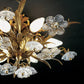 Superclassic - Потолочный светильник в цветочек с 6 лампами